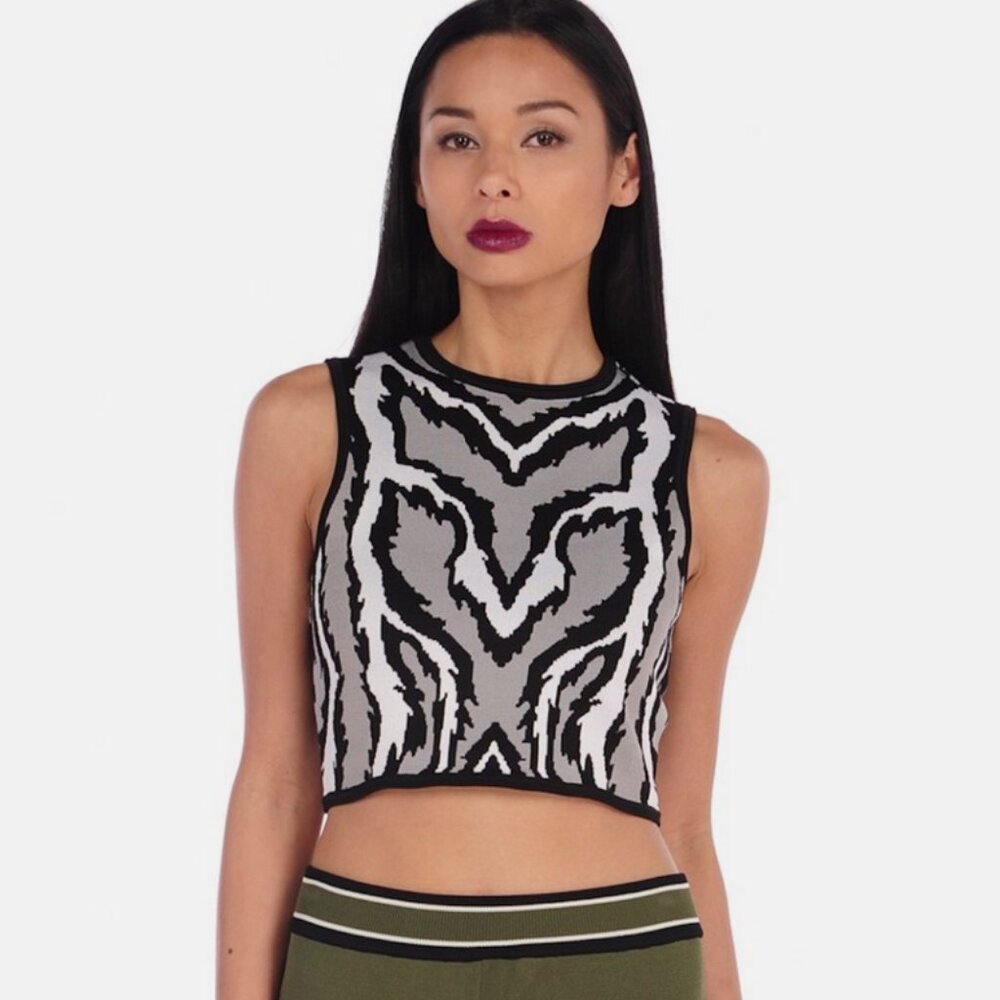 Torn by Ronny Kobo Simba Crop Top